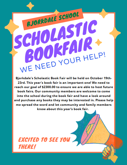 It's Scholastic Book Fair Time!!!